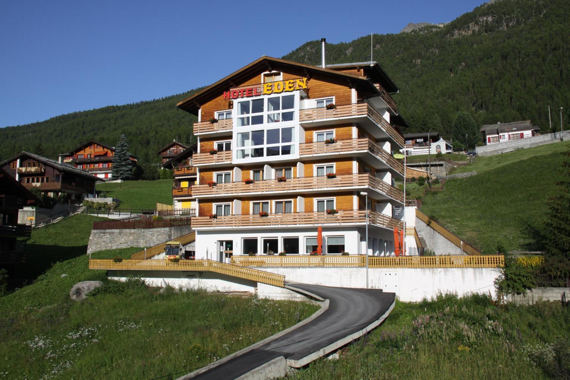Hotel Eden Grächen Esterno foto